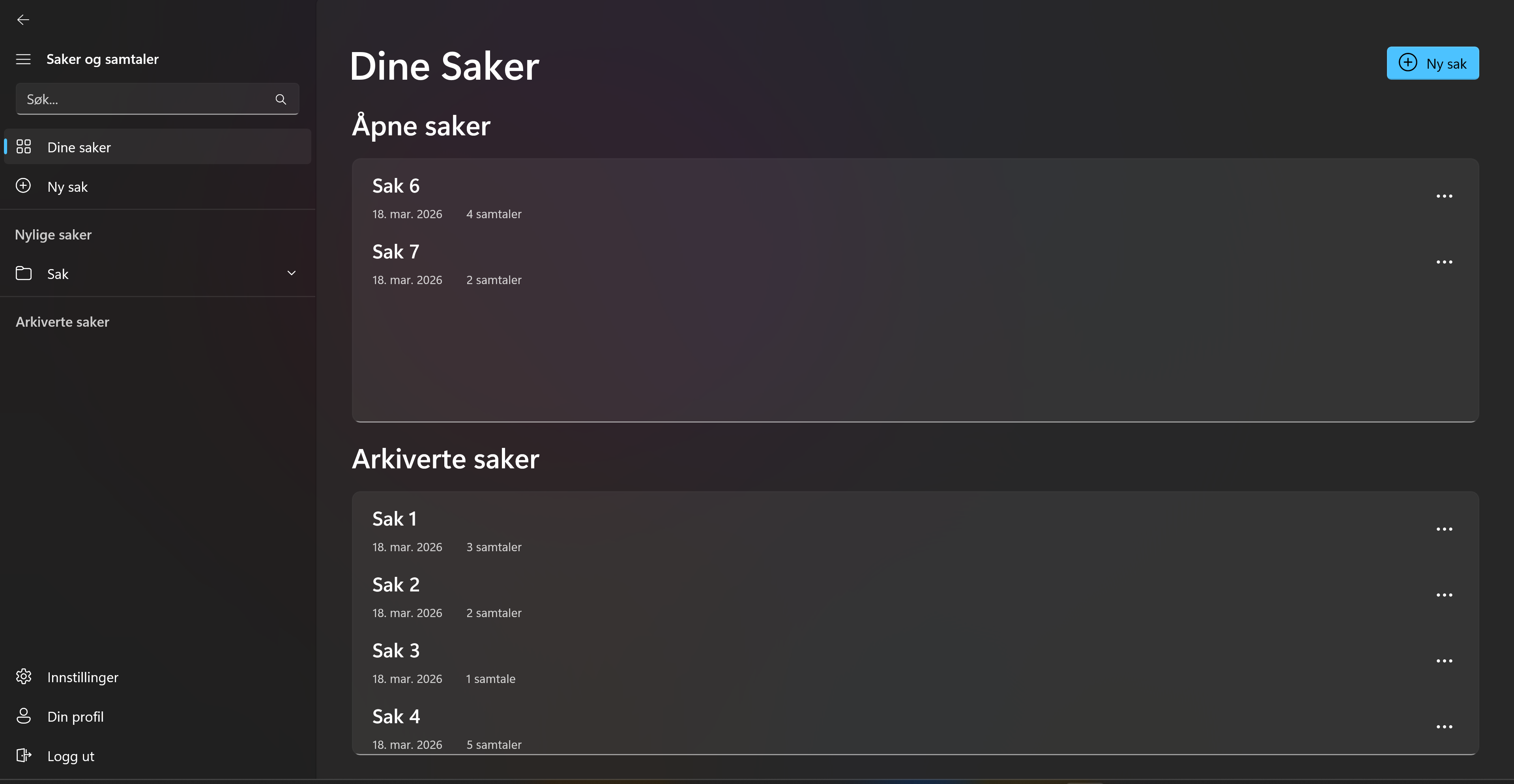 Lokal LLM skjermbilde 3